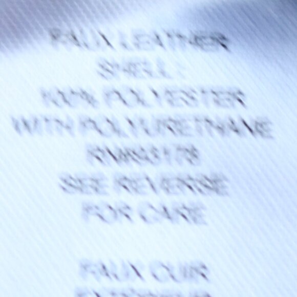 Elie Tahari Black Vegan Faux Leather Slim Pants Sz 6 - Picture 5 of 5